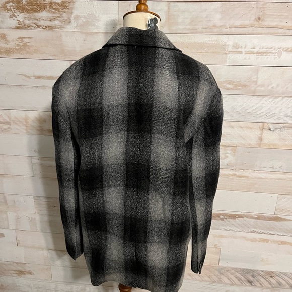 NWT Madewell size M The oversized Dorset home plaid blazer - Picture 7 of 11